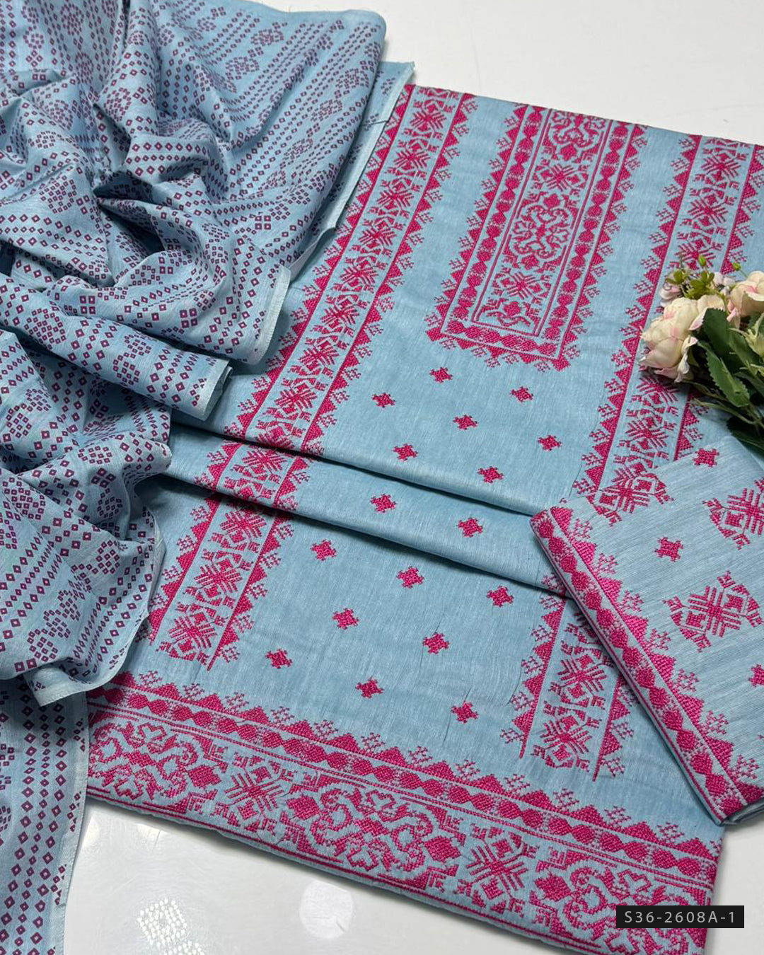 3 PC Unstitched Khaddar Dress Collection