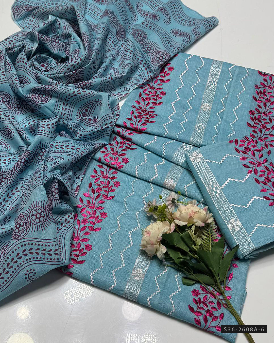 3 PC Unstitched Khaddar Dress Collection