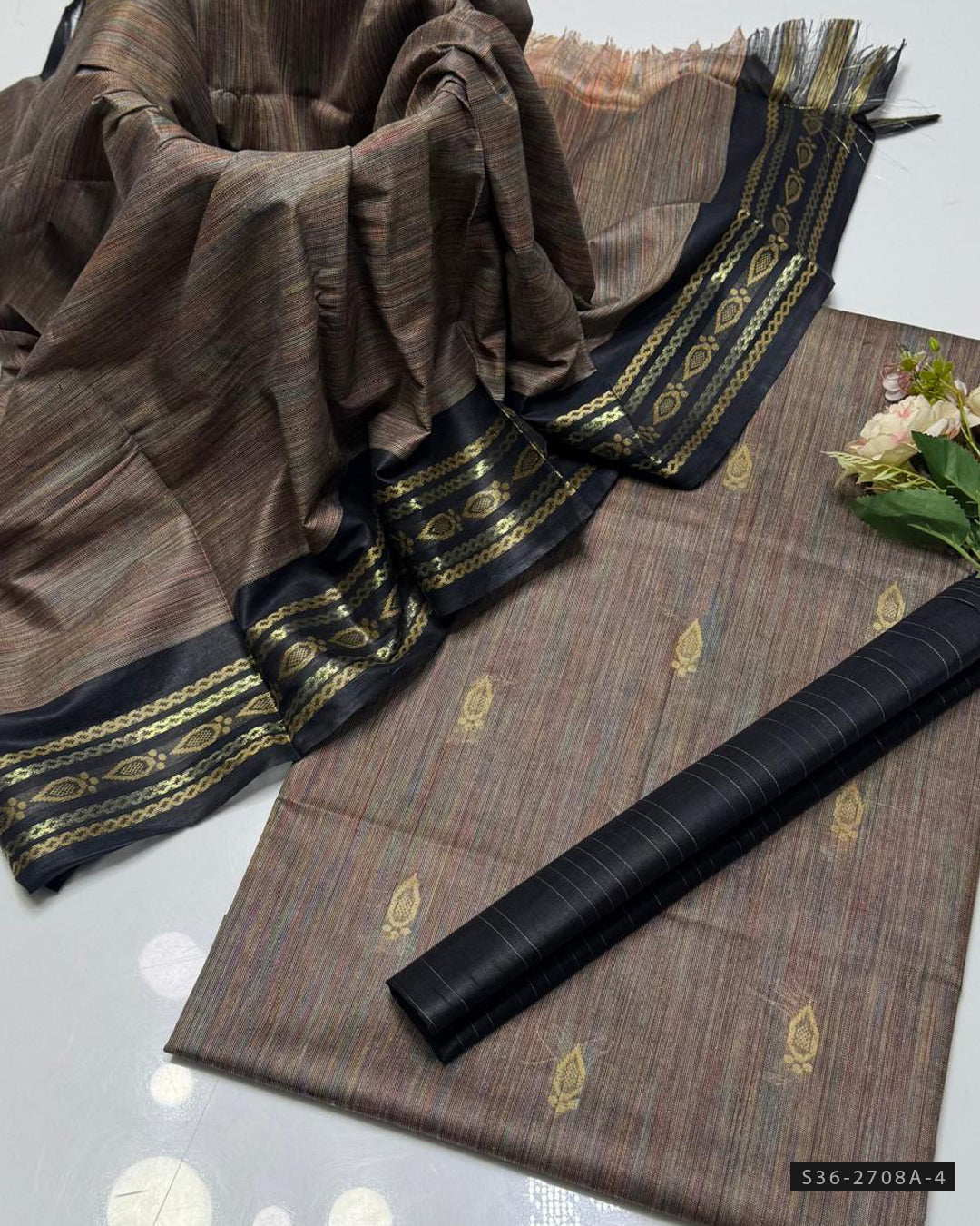 3 PC Unstitched Khaddar Dress Collection