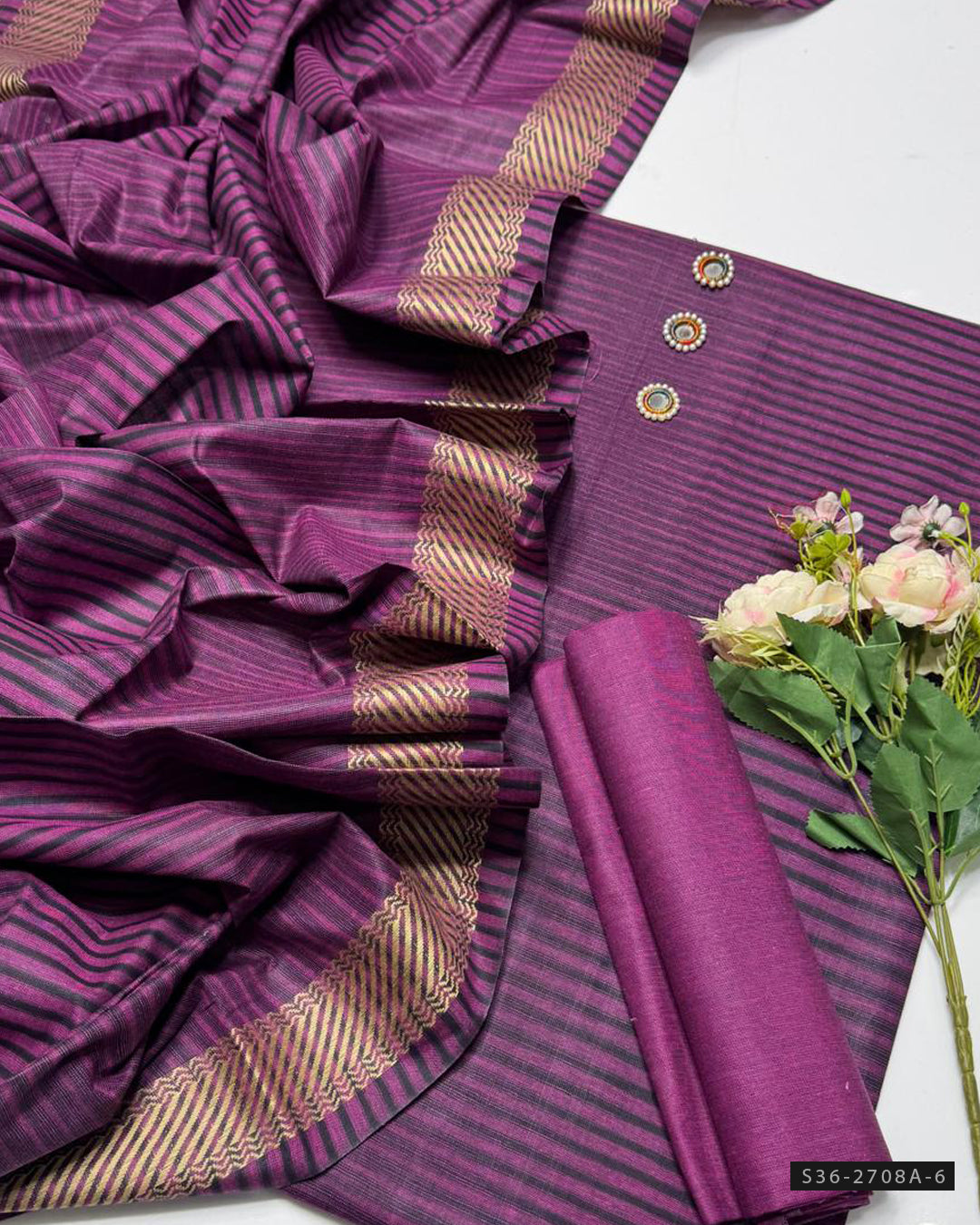 3 PC Unstitched Khaddar Dress Collection