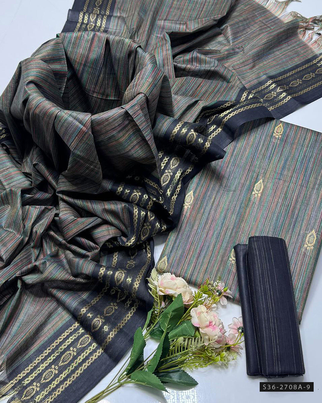 3 PC Unstitched Khaddar Dress Collection