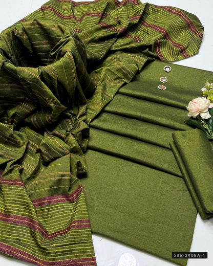 3 PC Unstitched Khaddi Dress Collection