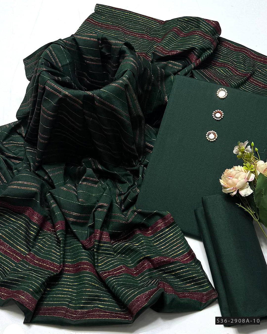 3 PC Unstitched Khaddi Dress Collection