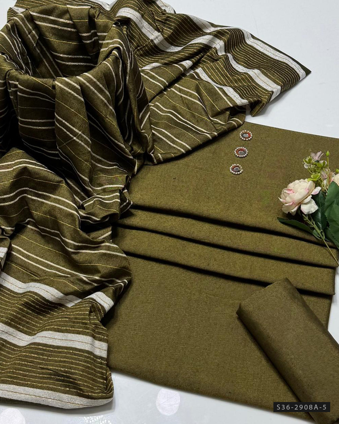 3 PC Unstitched Khaddi Dress Collection