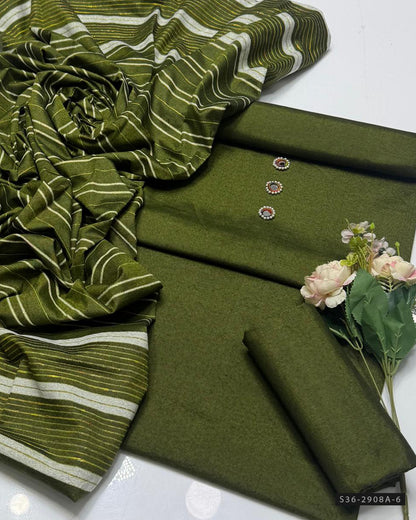 3 PC Unstitched Khaddi Dress Collection