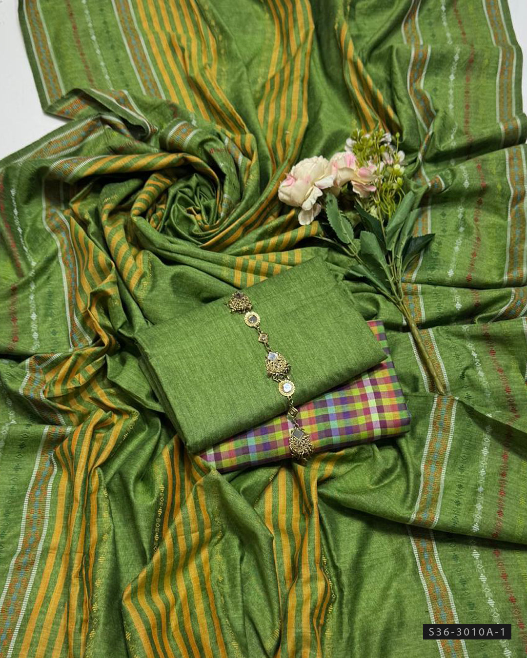 3 PC Unstitched Khaddi Dress Collection