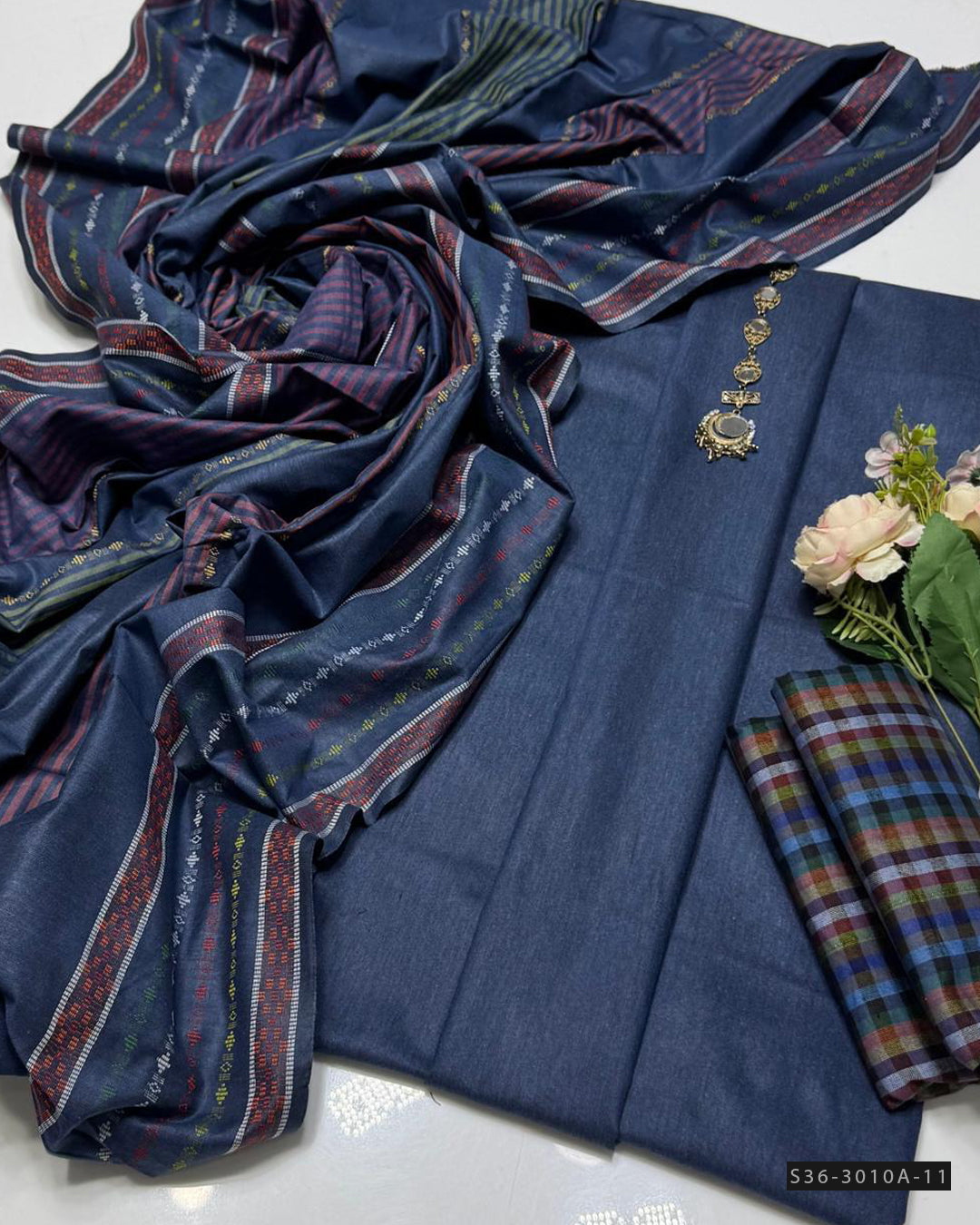 3 PC Unstitched Khaddi Dress Collection