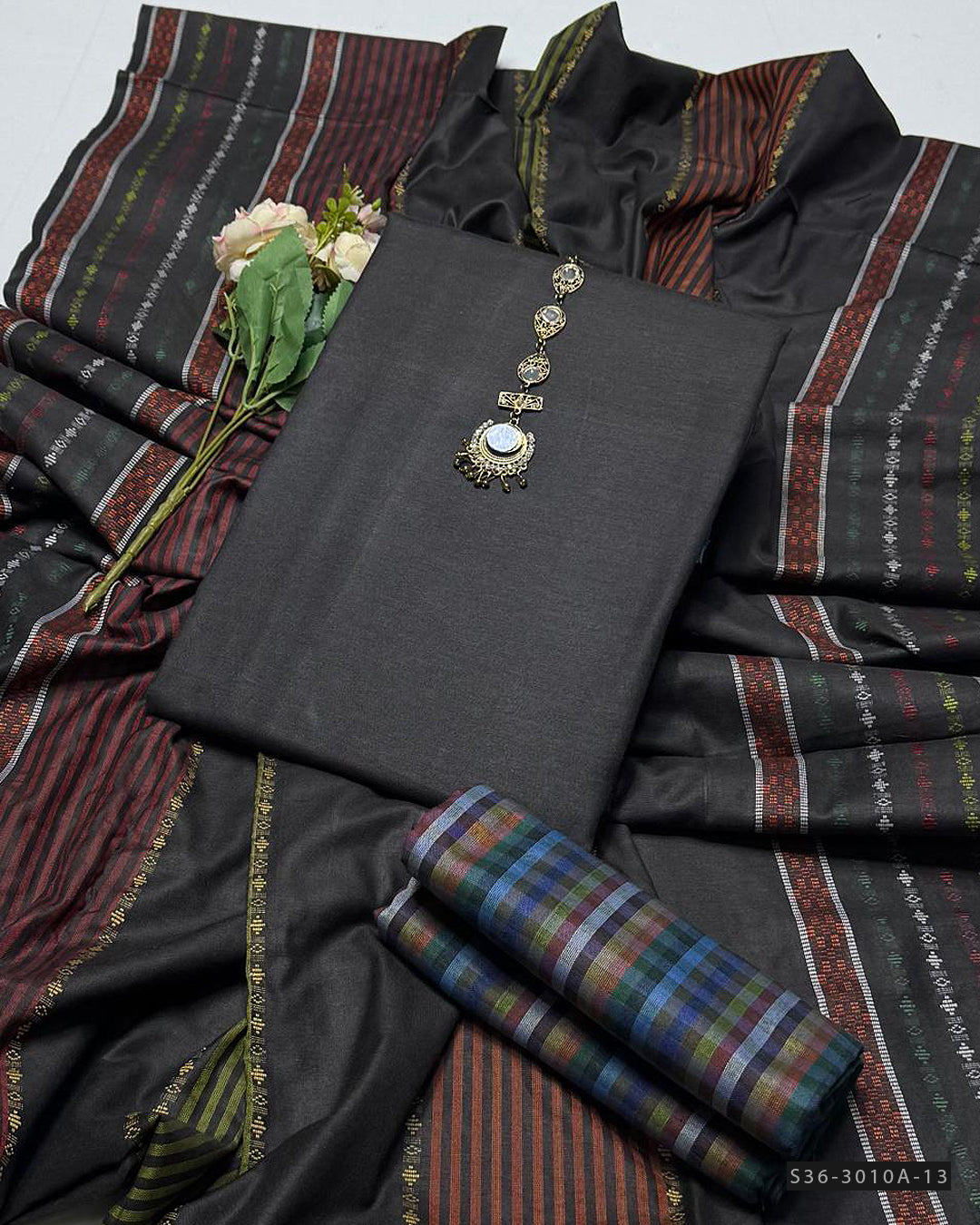 3 PC Unstitched Khaddi Dress Collection