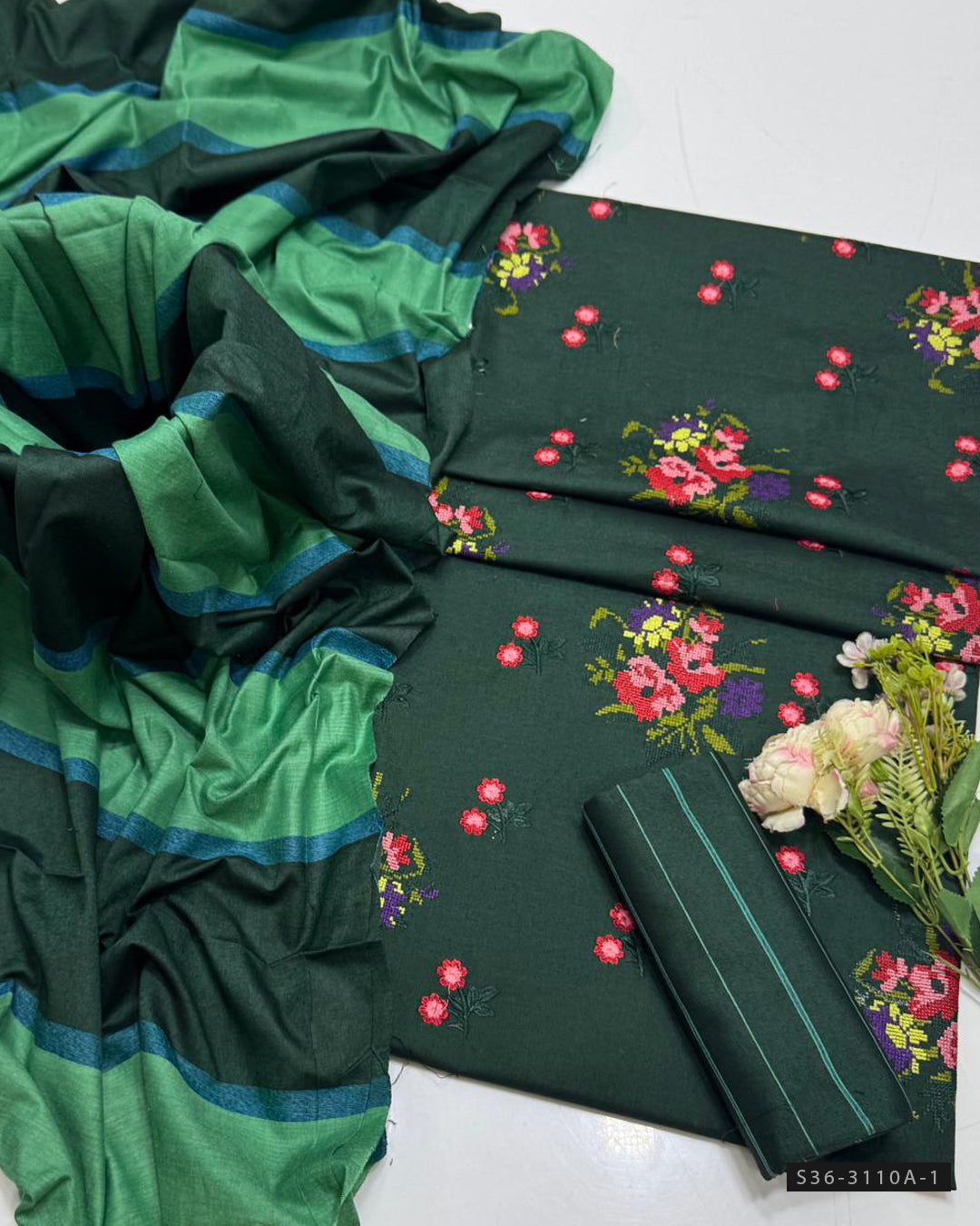 3 PC Unstitched Khaddi Dress Collection