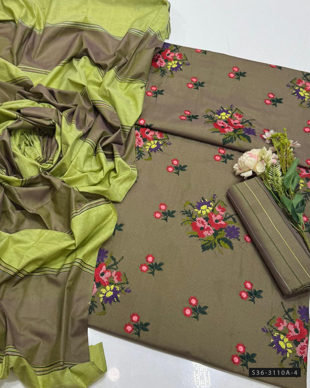 3 PC Unstitched Khaddi Dress Collection