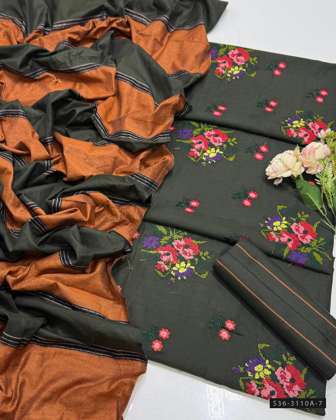 3 PC Unstitched Khaddi Dress Collection