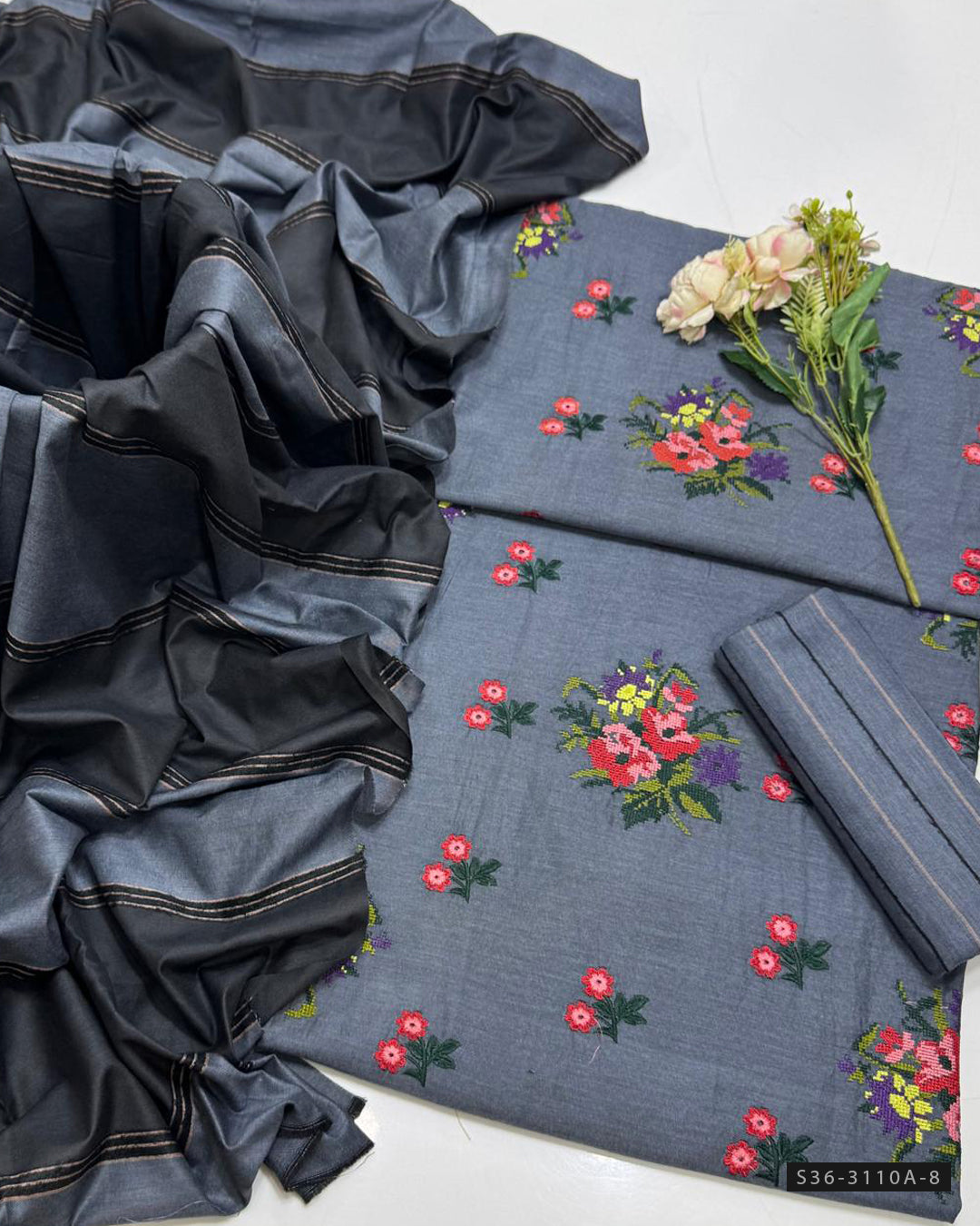 3 PC Unstitched Khaddi Dress Collection