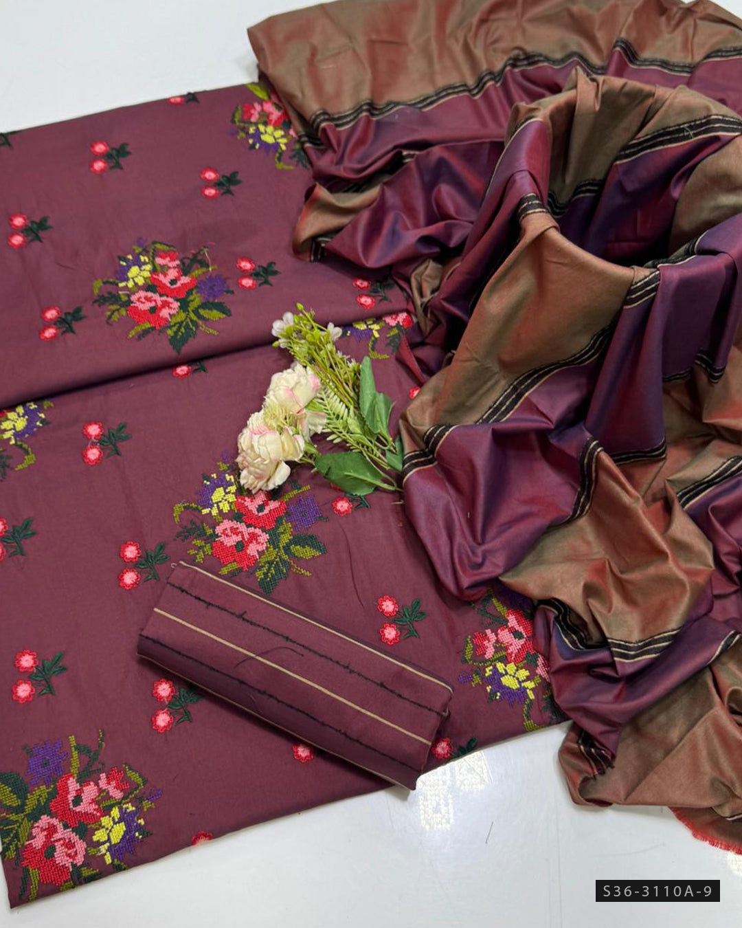 3 PC Unstitched Khaddi Dress Collection