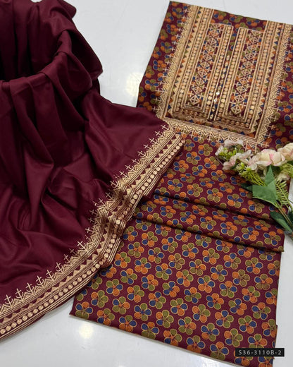 2 PC Unstitched Marina Dress Collection