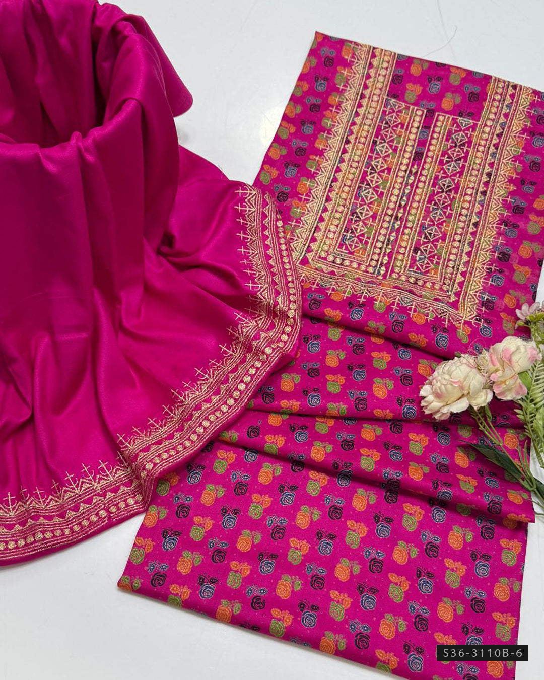 2 PC Unstitched Marina Dress Collection