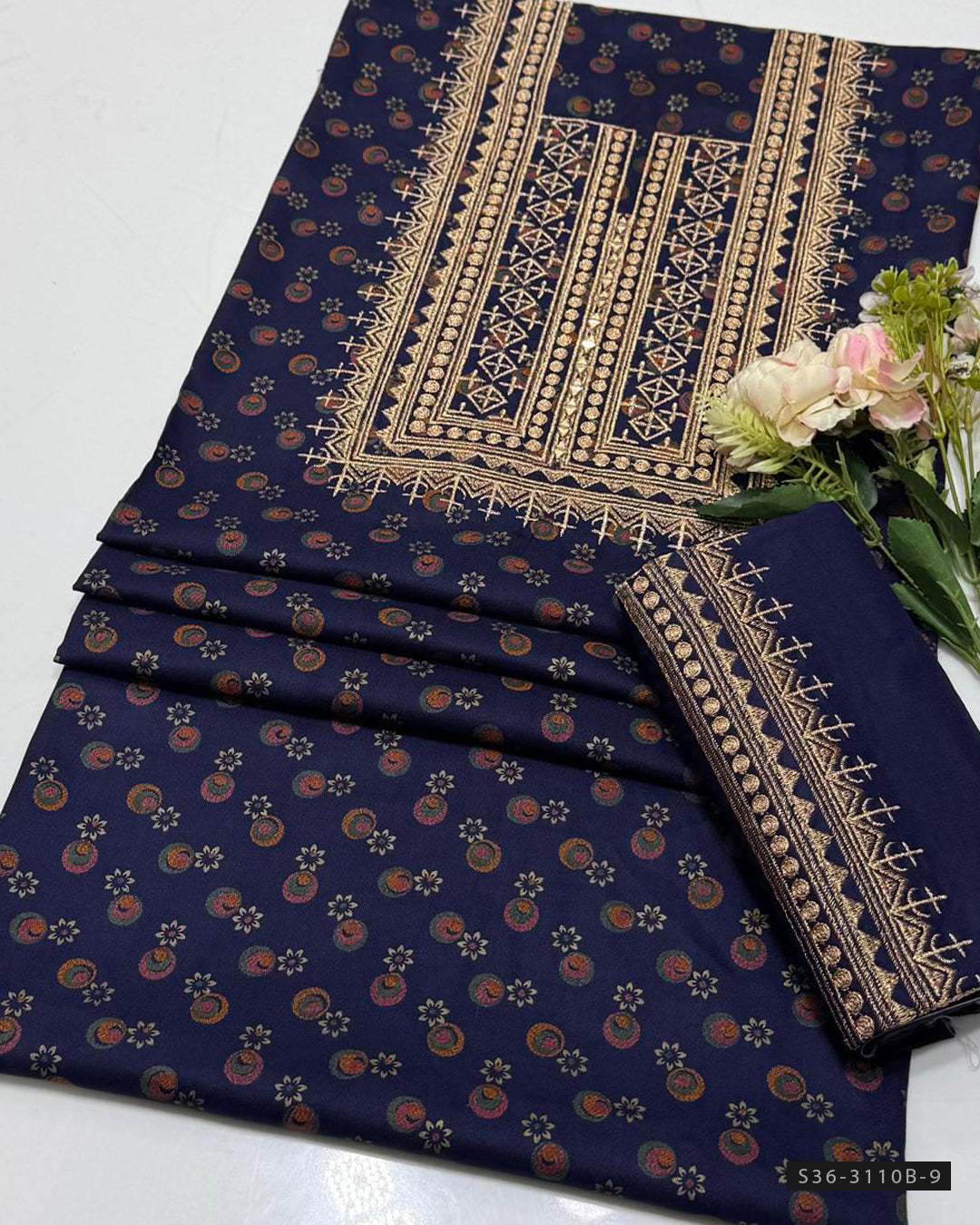 2 PC Unstitched Marina Dress Collection