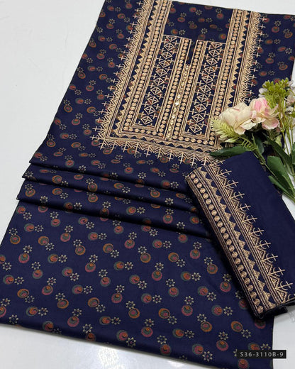 2 PC Unstitched Marina Dress Collection