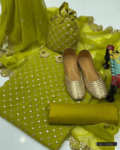 3 PC Unstitched Formal Wear Collection