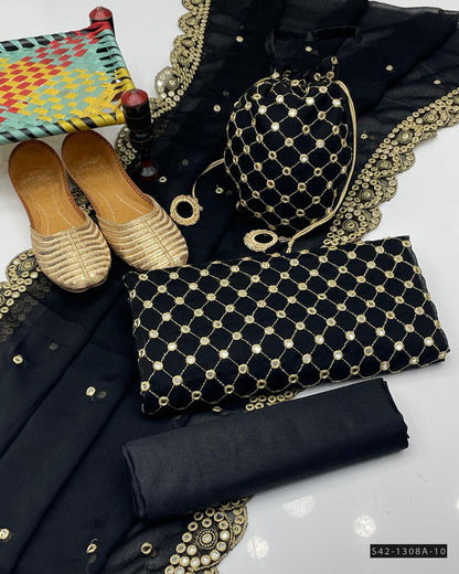 3 PC Unstitched Formal Wear Collection