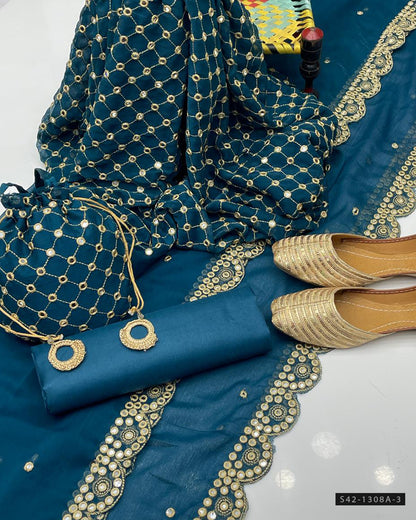3 PC Unstitched Formal Wear Collection