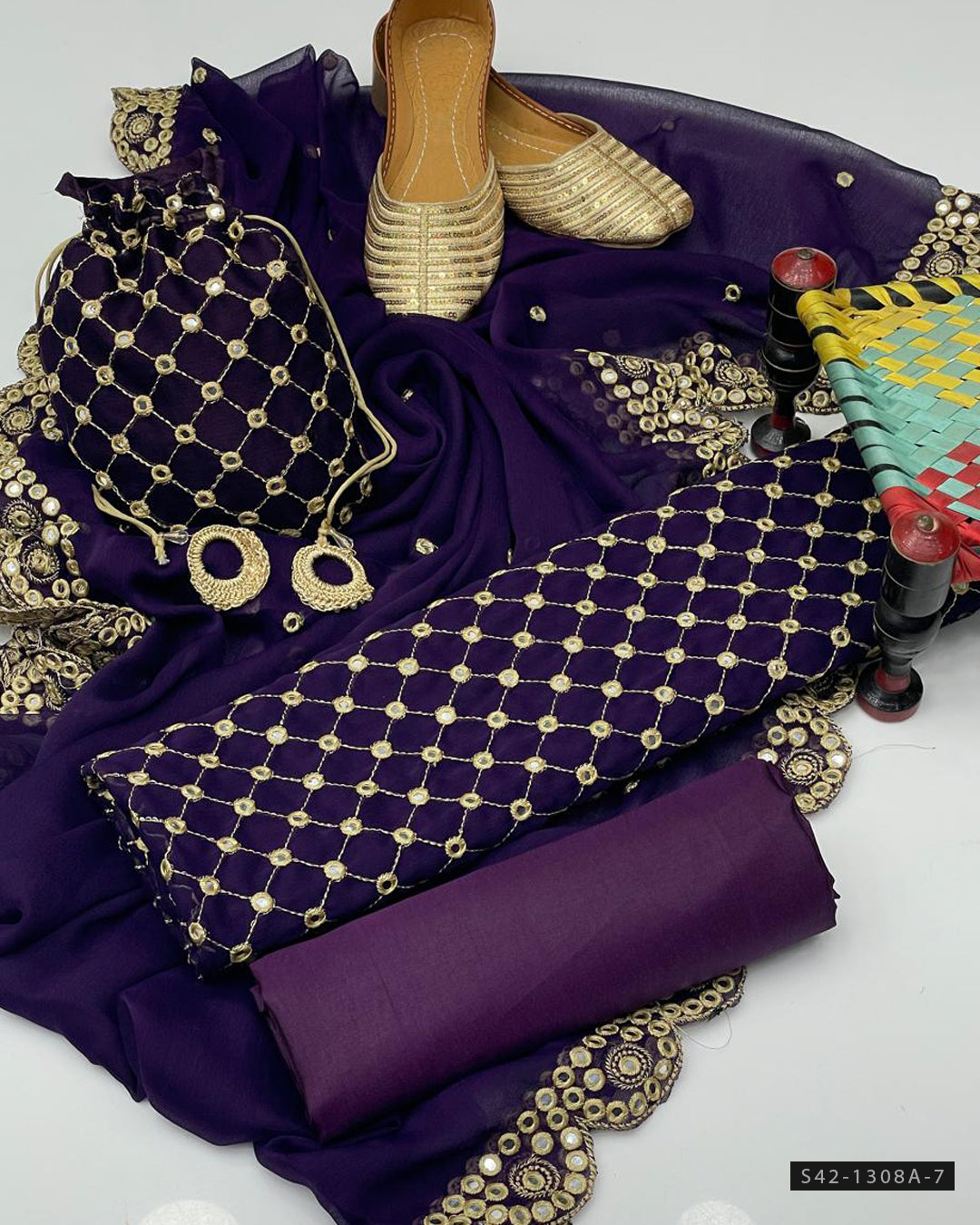 3 PC Unstitched Formal Wear Collection