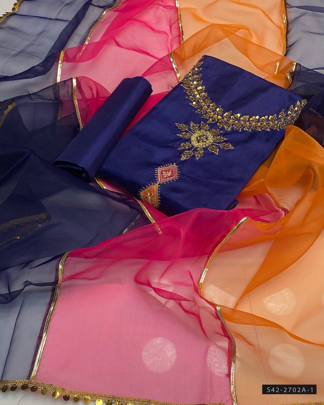 3 PC Unstitched Formal Wear Kathaan Silk Collection