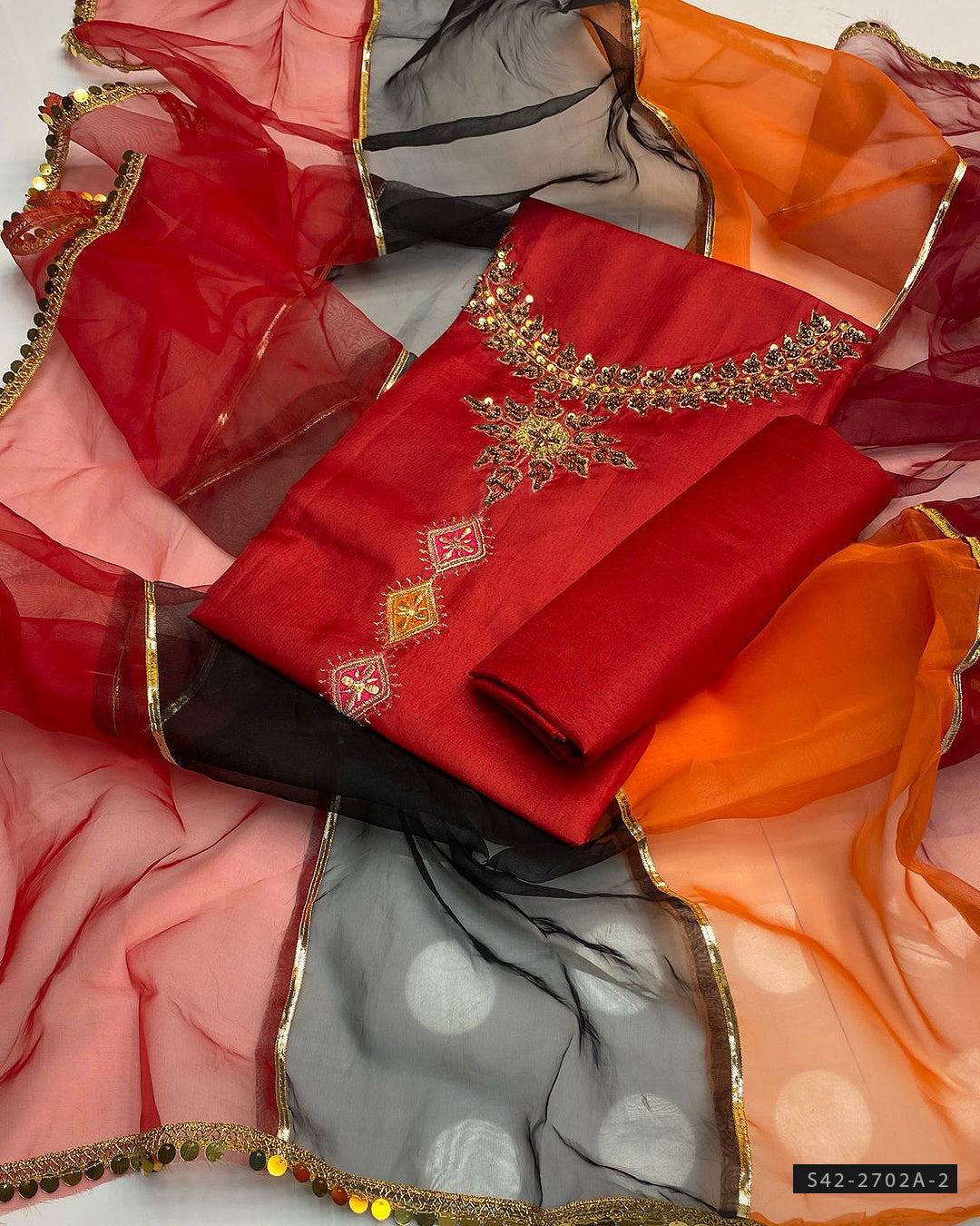 3 PC Unstitched Formal Wear Kathaan Silk Collection