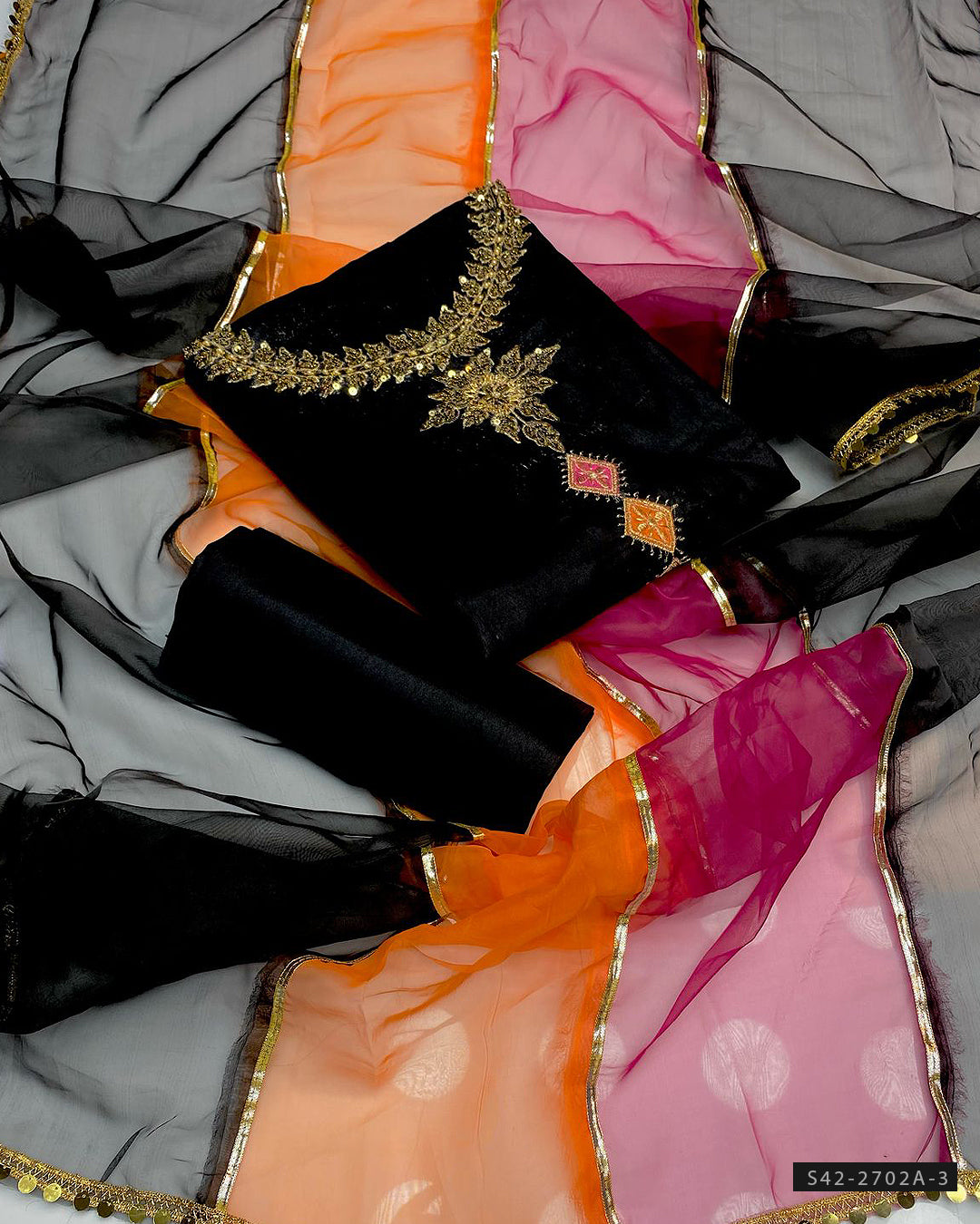 3 PC Unstitched Formal Wear Kathaan Silk Collection