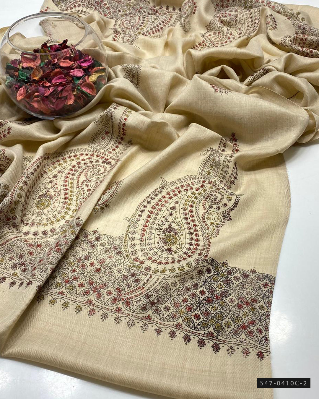 Handmade Embroidery Pashmina Shawl Collection