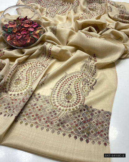 Handmade Embroidery Pashmina Shawl Collection