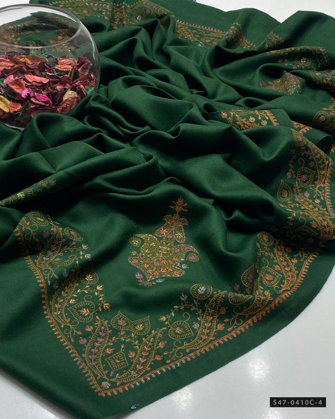 Handmade Embroidery Pashmina Shawl Collection