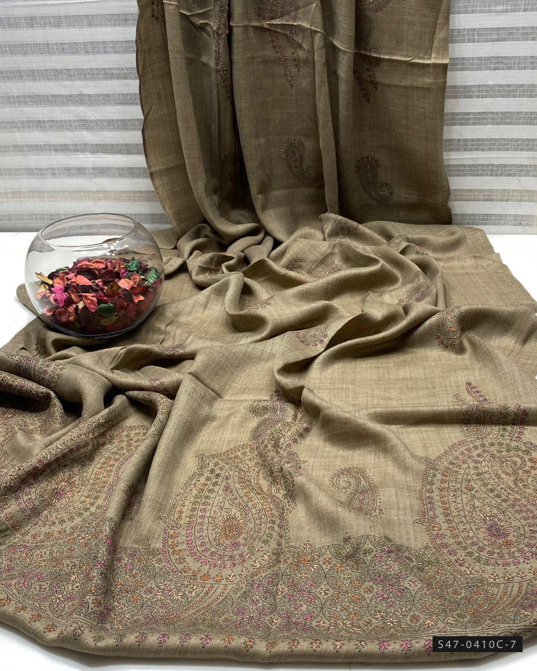 Handmade Embroidery Pashmina Shawl Collection