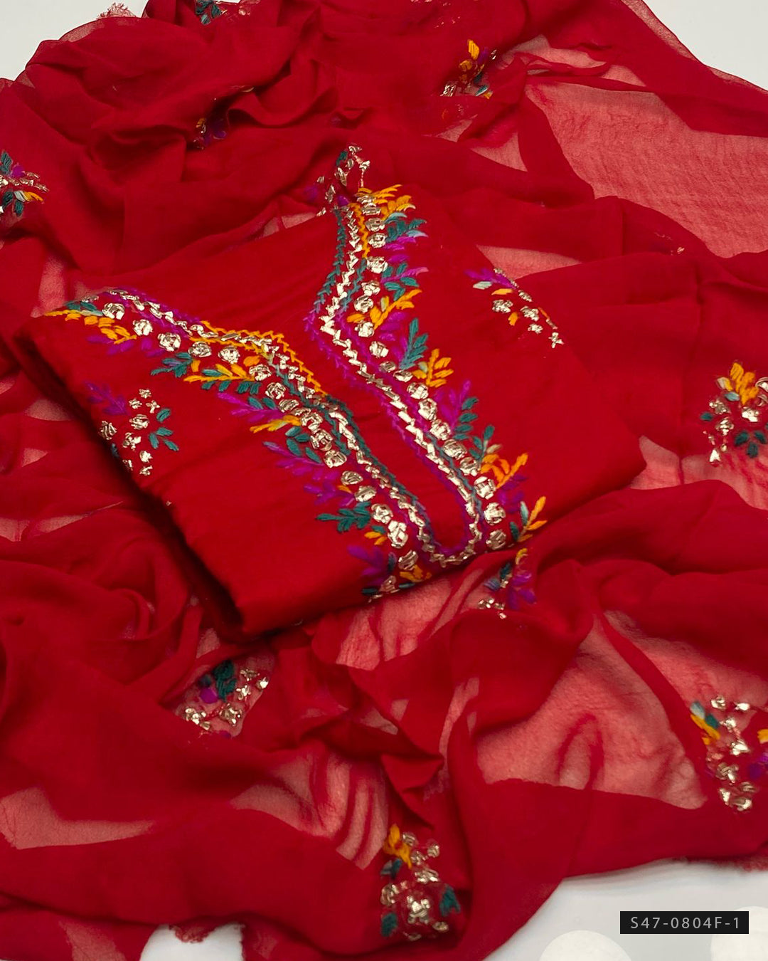 3 PC Lawn Hand Embroidered Dresses