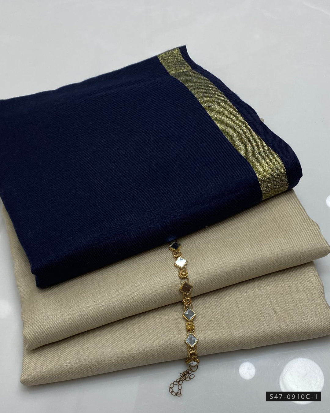 3 PC Unstitched Premium Pashmina Dress Collection