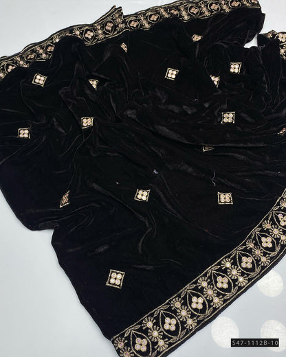 Velvet Shawls Collection - S47