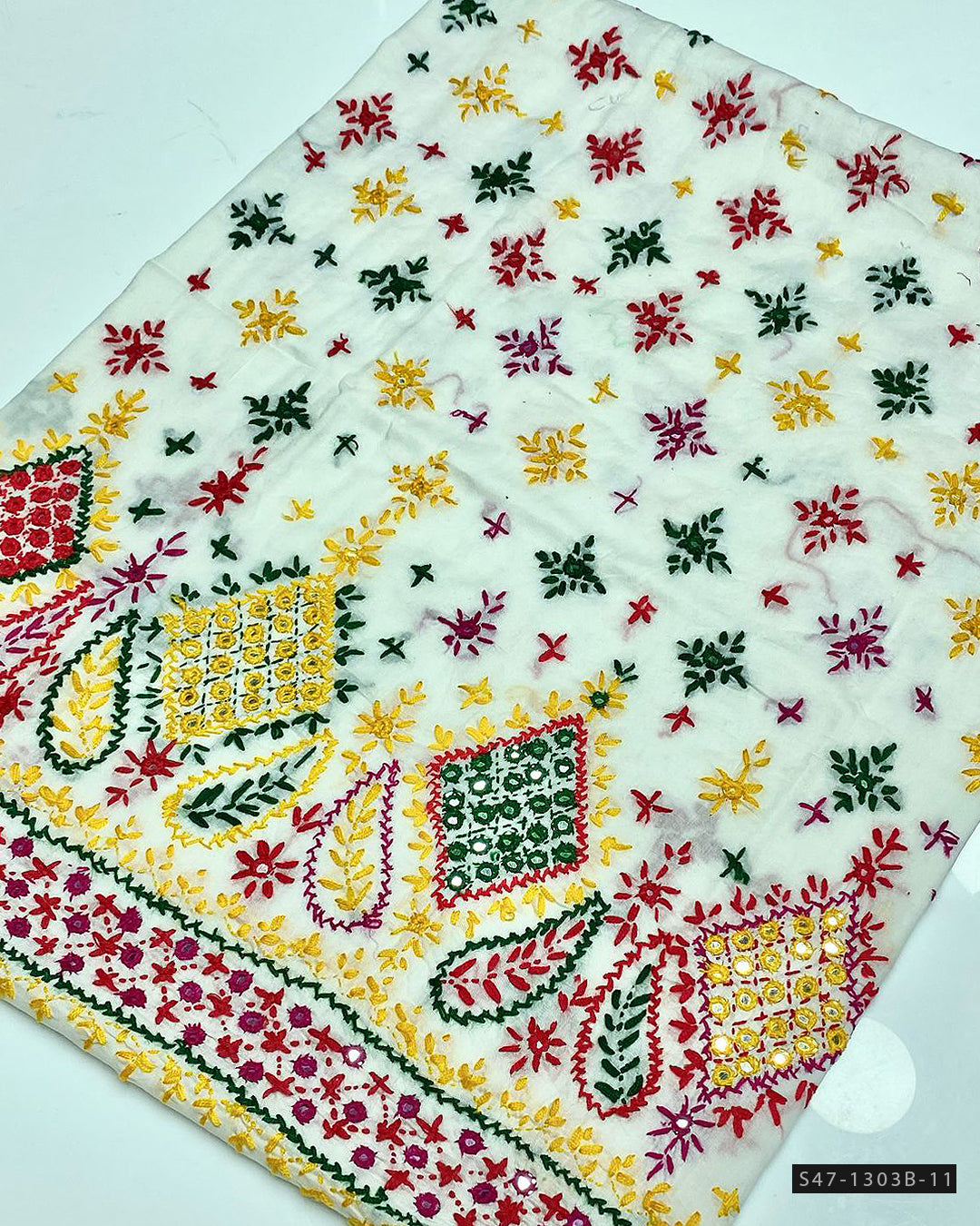 Hand Embroidered Pure Lawn Shirt Collection