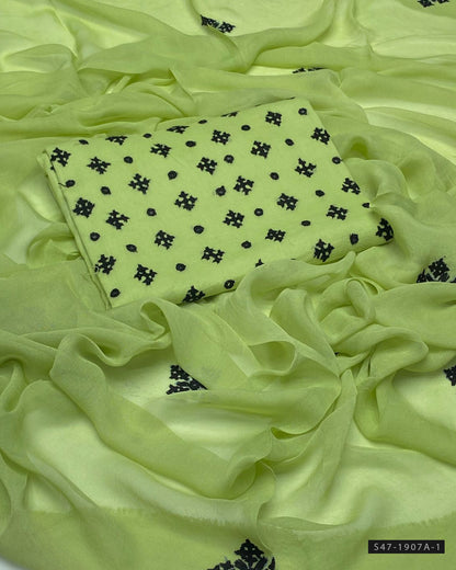 3 PC Unstitched Lawn Dress Collection