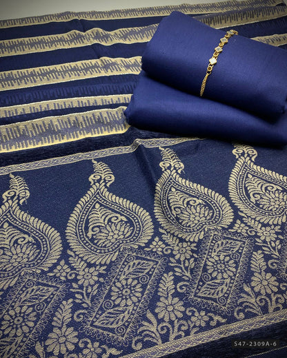3 PC Unstitched Marina Dress Collection
