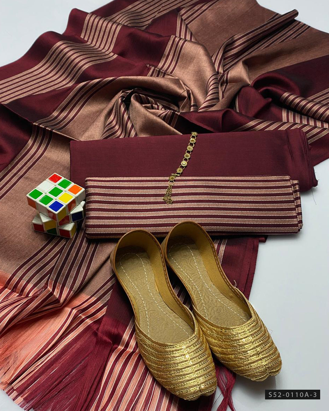 3 PC Unstitched Banarsi Susi Dress Collection