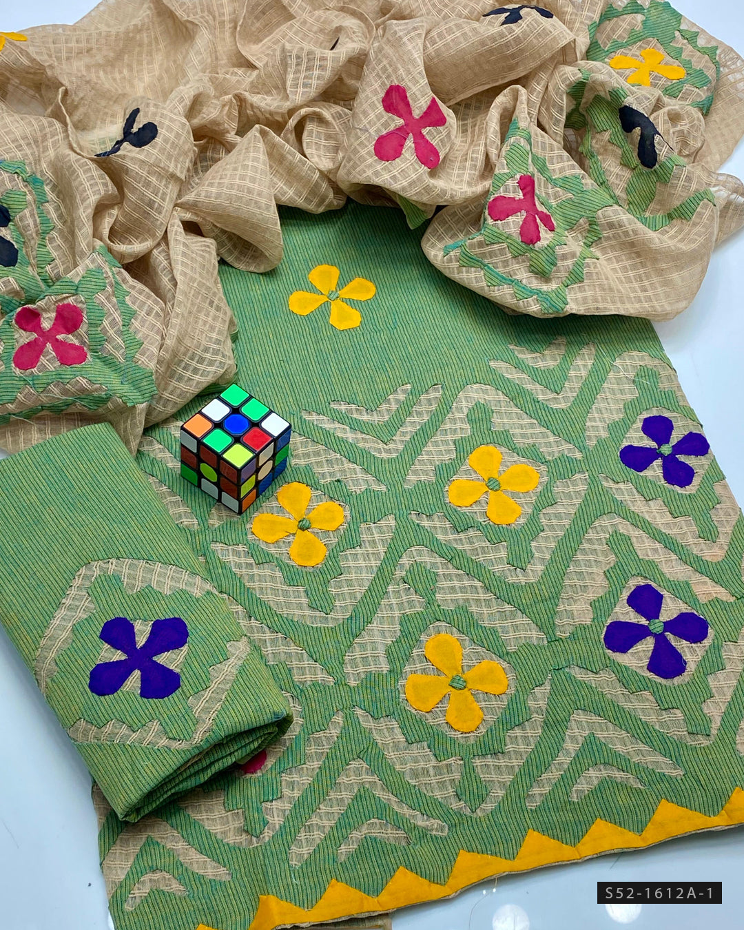 3 PC Unstitched Khadi Khaddar Dress Collection