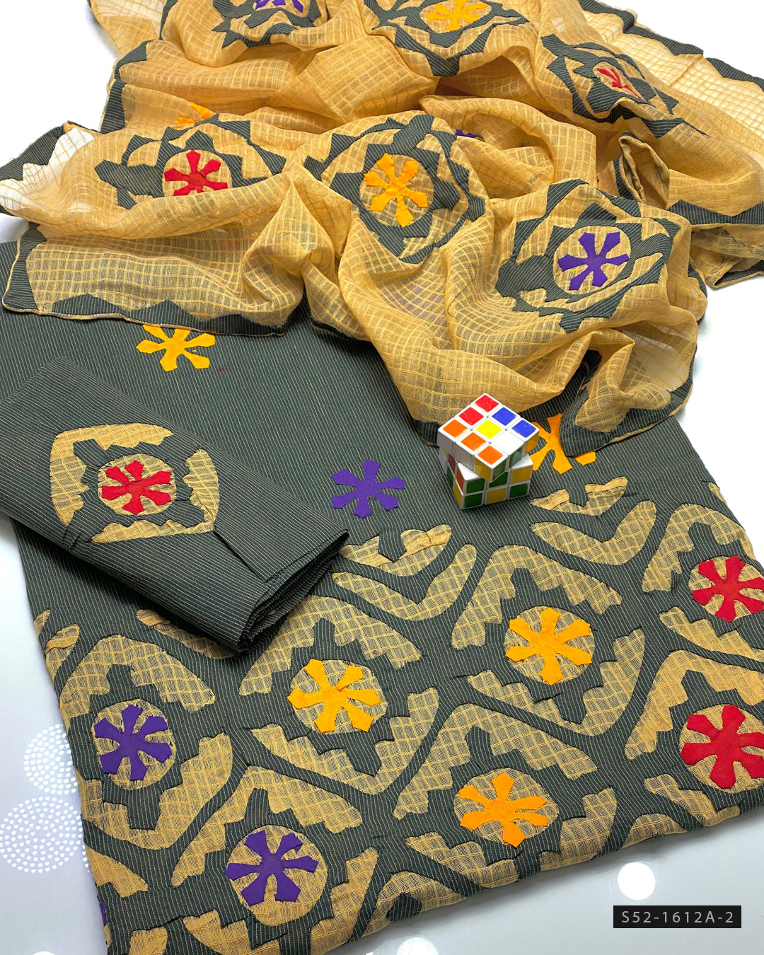 3 PC Unstitched Khadi Khaddar Dress Collection