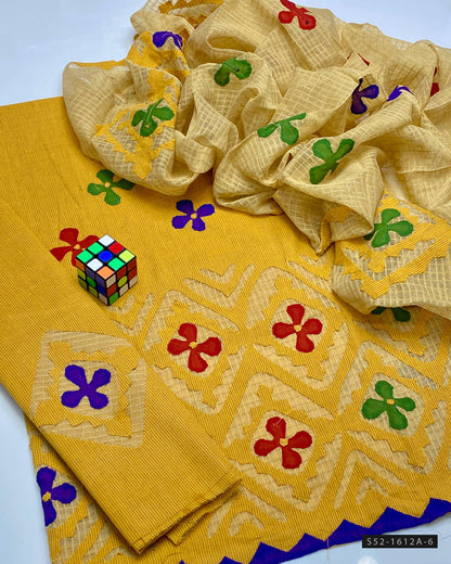 3 PC Unstitched Khadi Khaddar Dress Collection