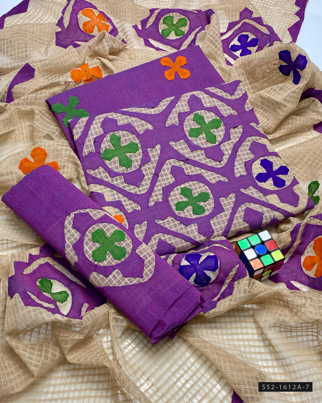 3 PC Unstitched Khadi Khaddar Dress Collection