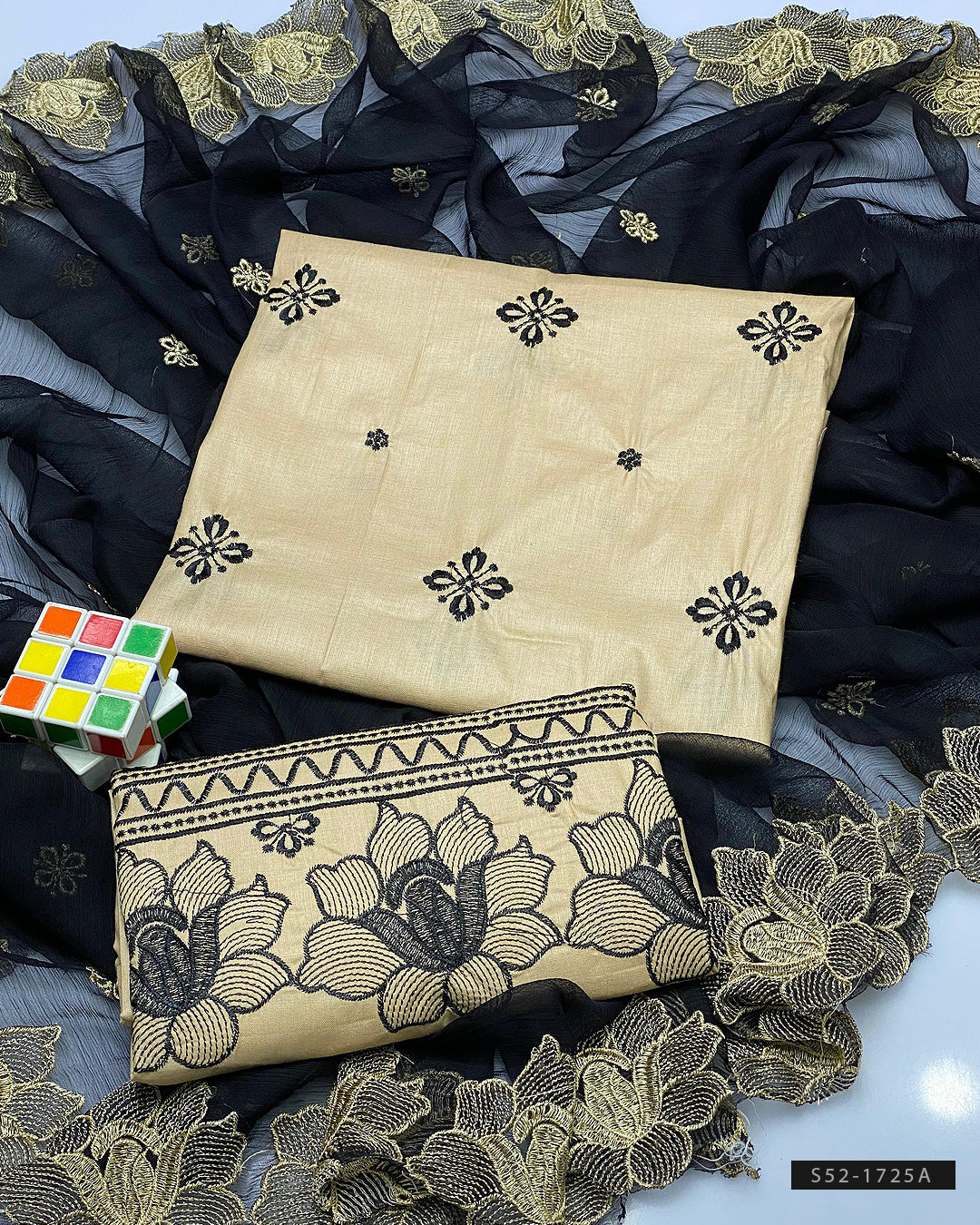 3 PC Unstitched Lawn Dress Collection