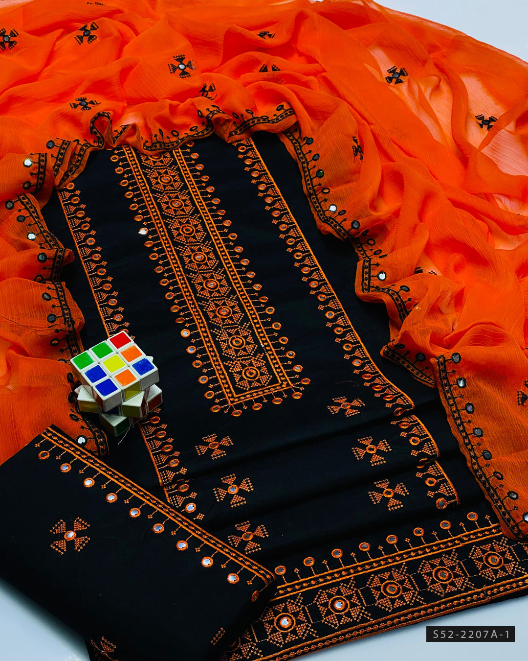 3 PC Unstitched Cotton Lawn Dress Collection