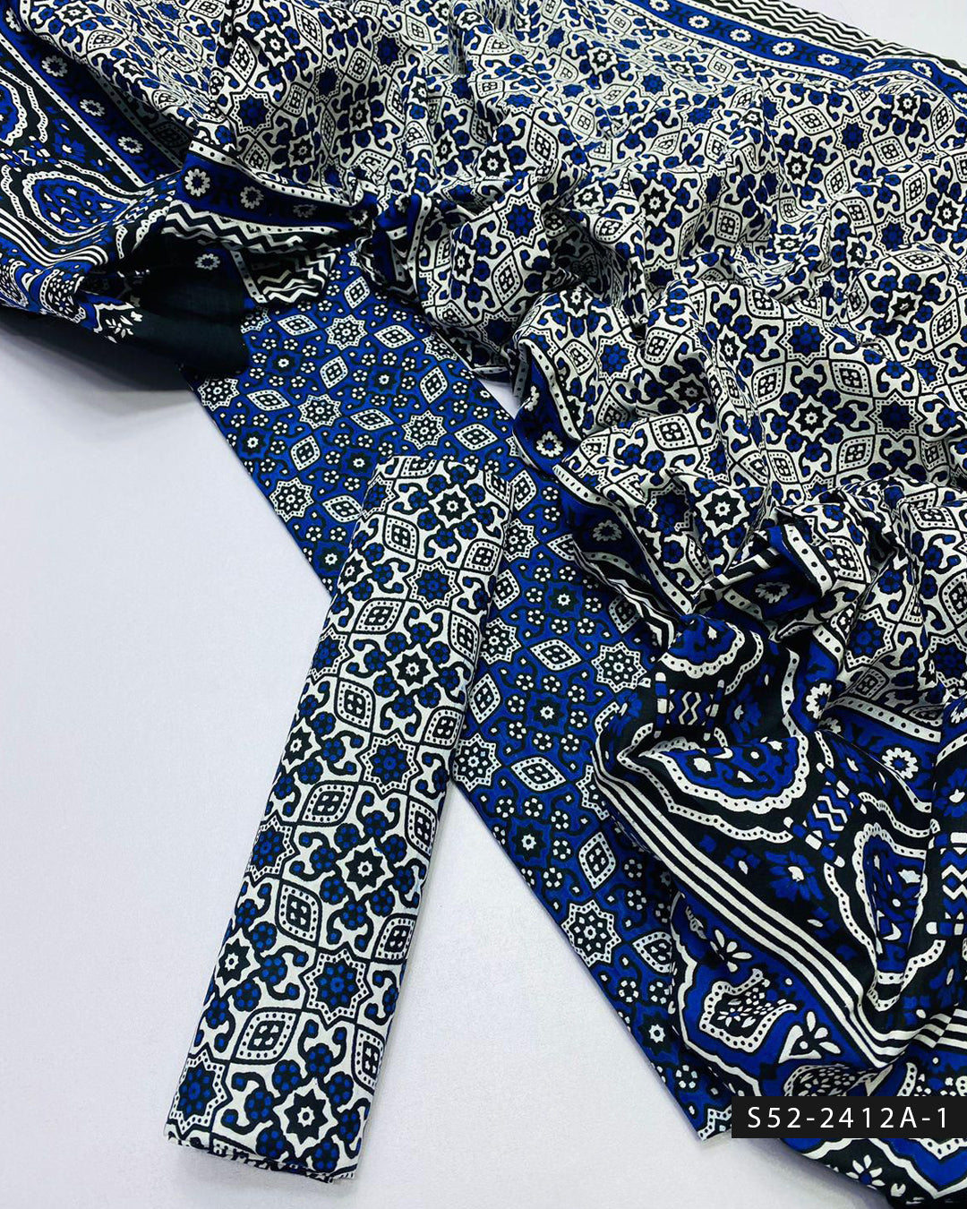 3 PC Unstitched Soft Cotton Dress Collection