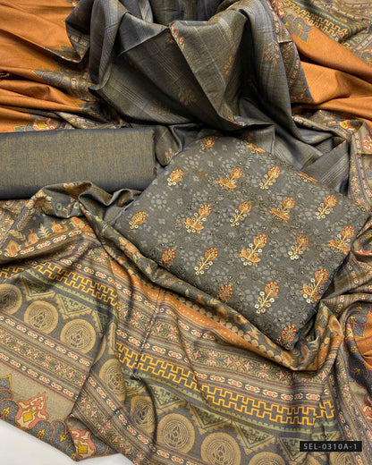 3 PC Unstitched Shamry Dress Collection