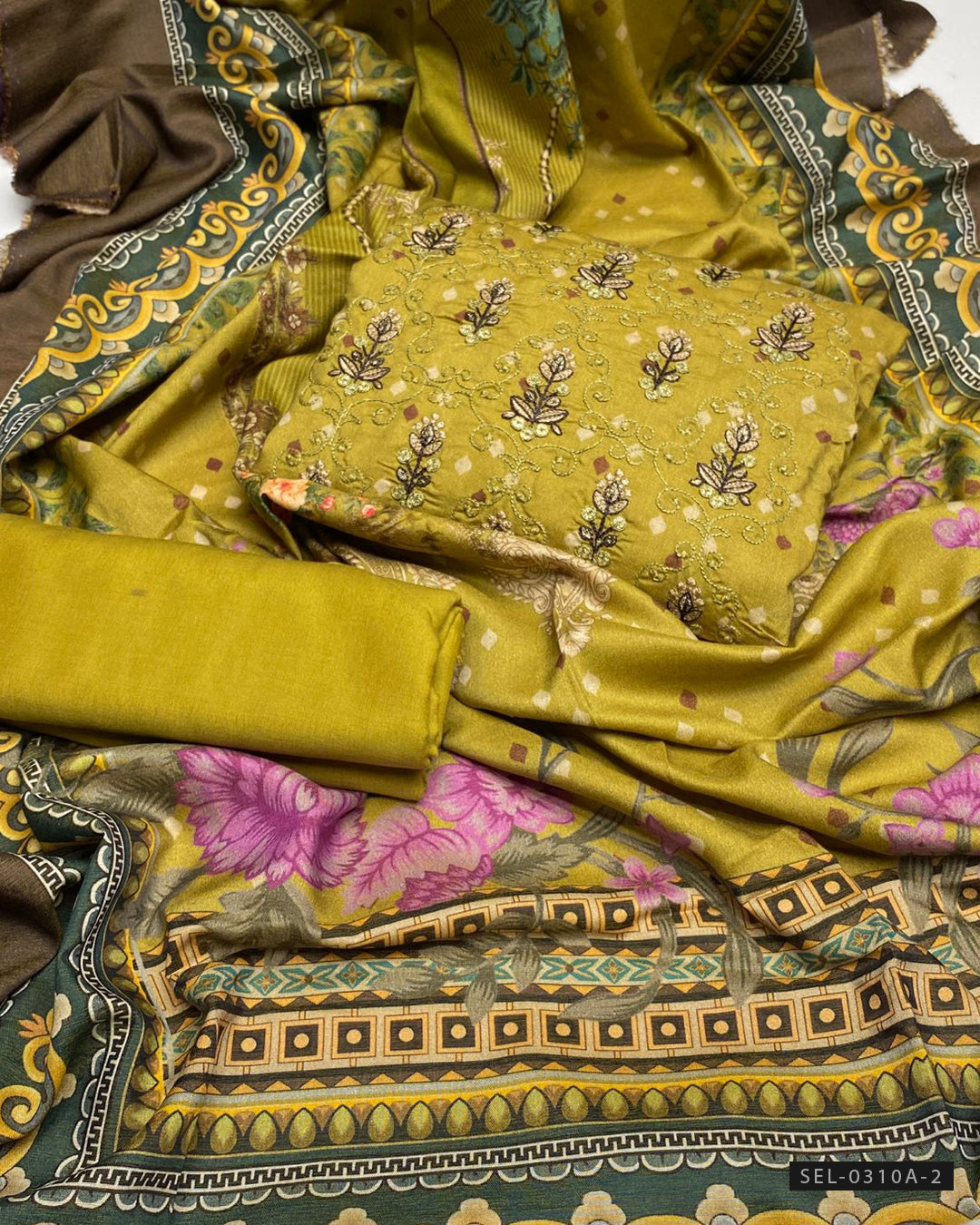 3 PC Unstitched Shamry Dress Collection