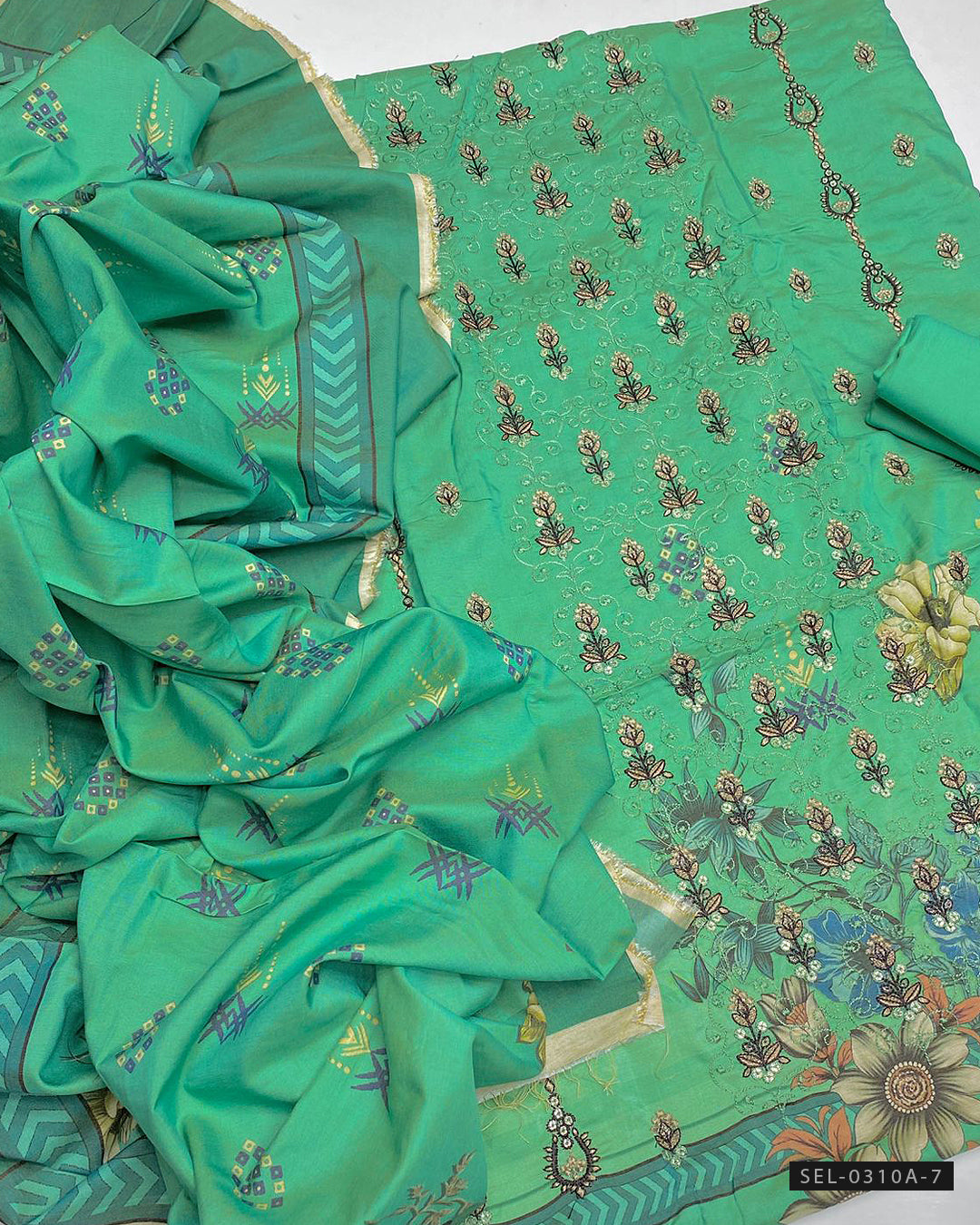 3 PC Unstitched Shamry Dress Collection