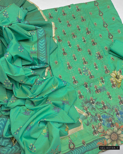 3 PC Unstitched Shamry Dress Collection